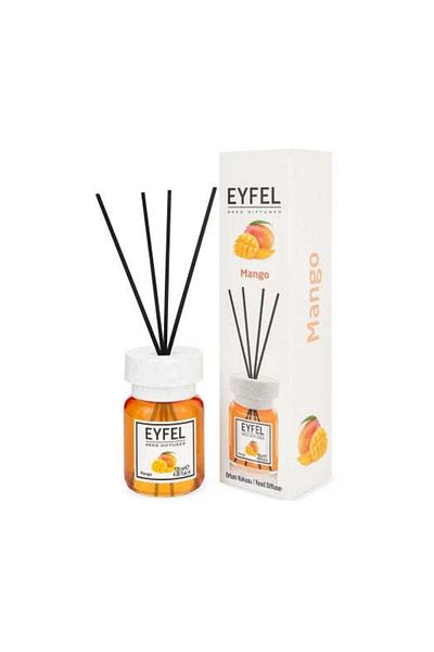 Eyfel Room Freshener With Sticks 120ml, Mango,