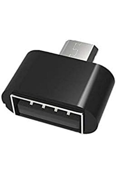 Other USB Micro Male to USB Female OTG Adapter for USB Port – 1-Port, 4CM, Black