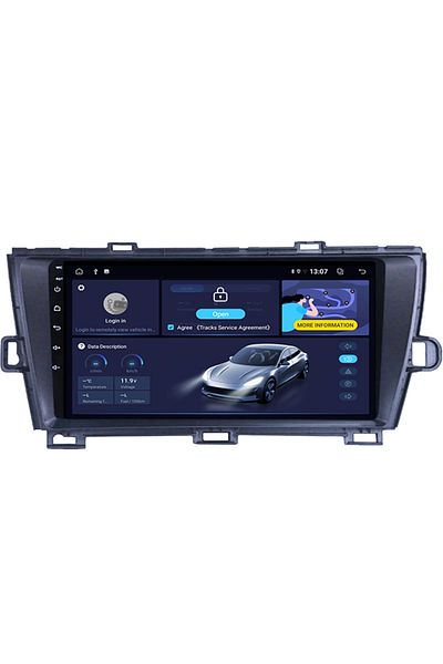 navi-it Dedicated navigation Toyota Prius 2009-2015 Black, 2GB RAM 32GB ROM, Quad Core, Display Full HD 9"