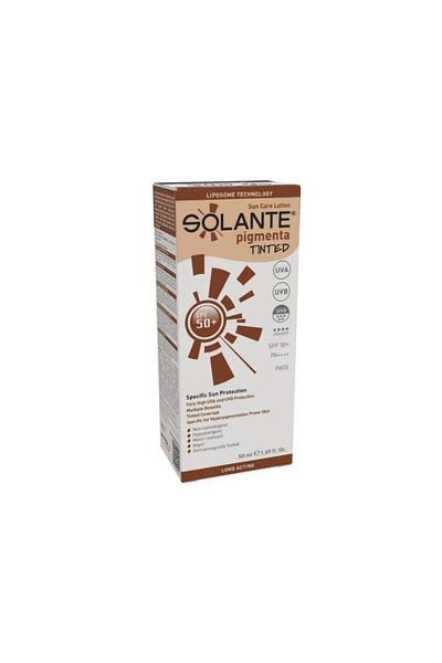 Solante Pigmenta Tinted Lotion Spf 50+ 50 ml