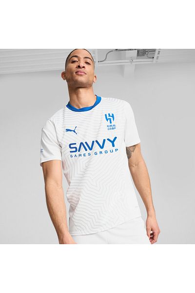 Puma Mens Al-hilal Sfc 24/25 Away Football Jersey Top - White
