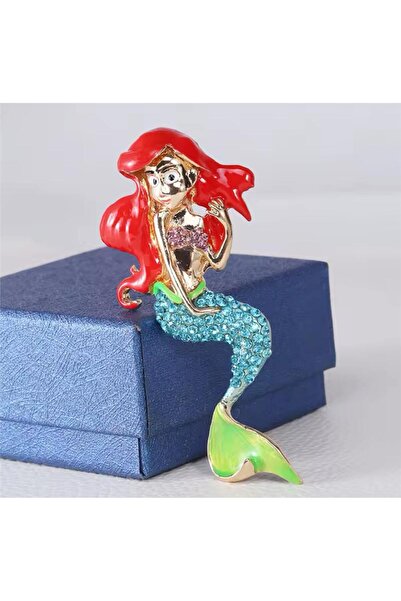 Pelin Aksesuar Deniz Kızı Ariel Broş