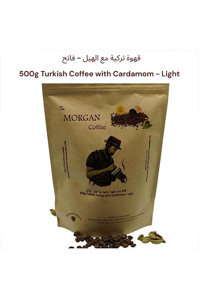 The Morgan Coffee Turkish Coffee with Cardamom (Ground) 500g - LIGHT