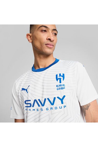 Puma Mens Al-hilal Sfc 24/25 Away Football Jersey Top - White