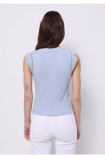 Colin's Slim Fit Women's Blue Short Sleeve T-Shirt