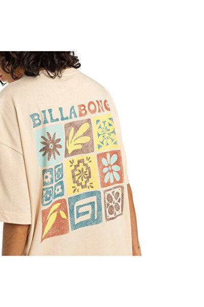 BİLLABONG Tricou alb pentru femei Brand New Day TRIOC PENTRU FEMEI EBJZT00414