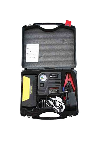 Allin شاحن بطارية السيارة جامب ستارتر مع ضاغط هواء، باور بانك سياره ،