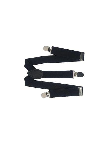 OEM Bretele Copii, 1-6 ani, 2,5 cm Latime, Negru