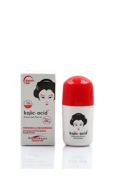SUNSHINE Kojic Acid Deodorant, Deodorant, Antiperspirant & Antibacterial, Soft & Fresh 50ml