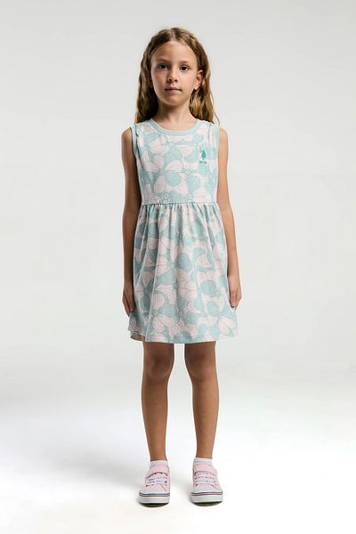 U.S. Polo Assn. Girl's Aqua Green Knitted Dress 50312493-Vr042
