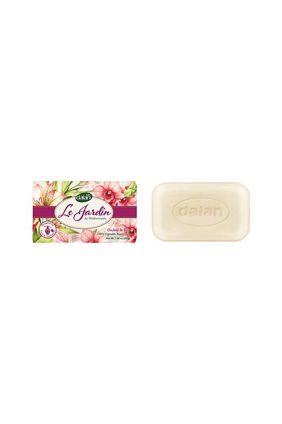 Dalan Le Jardin 100% Vegetable Soap Orchid&lily, 200gr