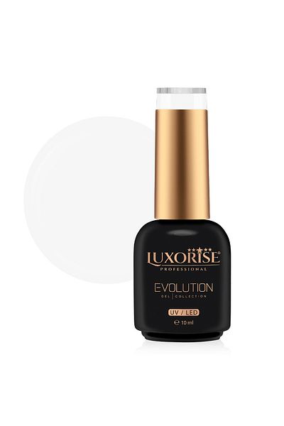 LUXORISE Oja semipermanentă Evolution, Bucură-te de tine - White Extravaganza 10ml