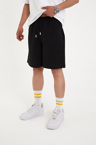 Pavotti Erkek Bermuda Şort İki İplik Rahat Kesim