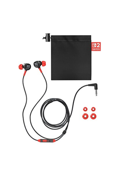 Powera Switch 2- Black Wired Earbuds