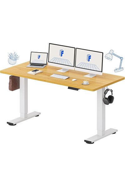 Mahmayi مكتب كهربائي قائم من فليكسيسبوت بارتفاع قابل للتعديل ١٦٠×٦٥ سم - كوكو...