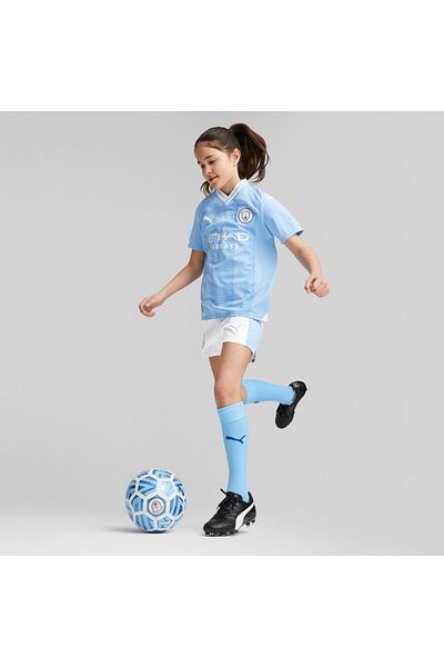 Puma قميص مانشستر سيتي الأساسي للشباب 23/24 - أزرق
