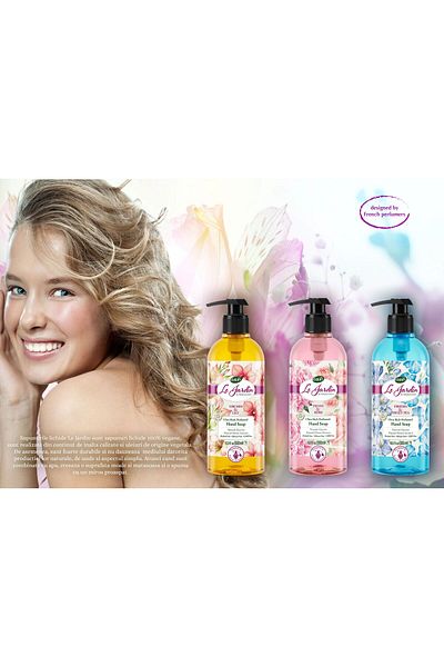 Dalan Le Jardin Liquid Soap, Freesia & Sweet Pea, 500ml