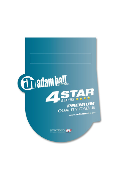 adam hall Cablu audio 2 x RCA tată la 2 x RCA tată Adam Hall Cables 4 STAR TCC 0090