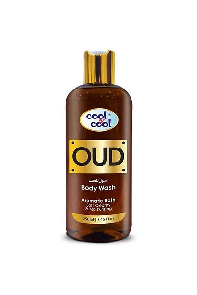 COOL & COOL Oud Bodywash 250 ml Luxurious Fragrance with Deep-Cleansing Formula for Smooth & Refreshed Skin