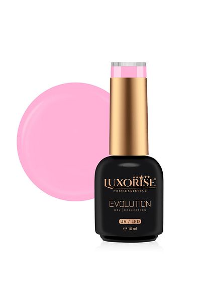 LUXORISE Oja semipermanentă Evolution, Pastel Romance - Sugar Lips 10ml