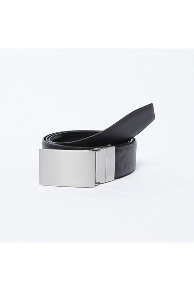 FAV Textured Plate Buckle Belt