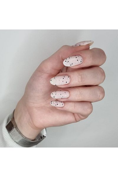 LUXORISE Oja semipermanentă Evolution, Crazy in Dots - Confetti Party 10ml