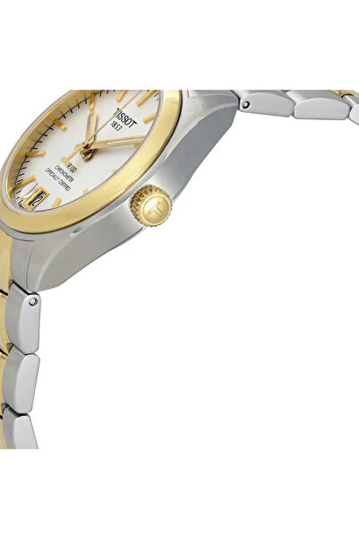 TISSOT Women’s Analogue Quartz Movement Watch with Stainless Steel 33mm Case and Bracelet