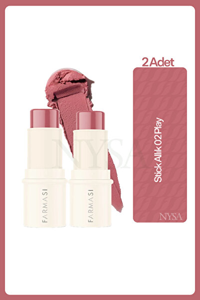 Farmasi Stick Allık 02 Play - 2 Adet