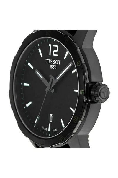 TISSOT Men’s Analogue Quartz Movement Watch with Stainless Steel 40mm Case and Textile Bracelet