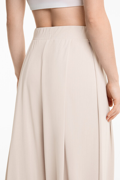 Oysho Floaty modal blend puffed trousers