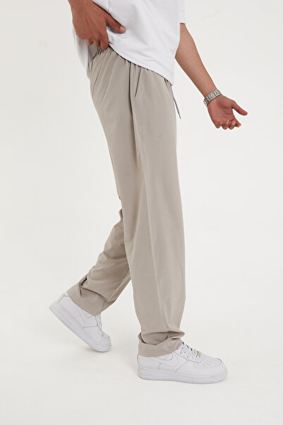 Pavotti Erkek Baggy Pantolon Bel Lastikli Paraşüt Kumaş ( !!! Oversize Ürün !!! Geniş Kalıp )