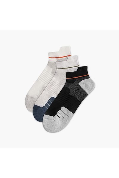 FAV Set of 3 - Colourblock Ankle Length Half Terry Socks