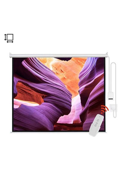 MG Projector Display Screen With Remote Control