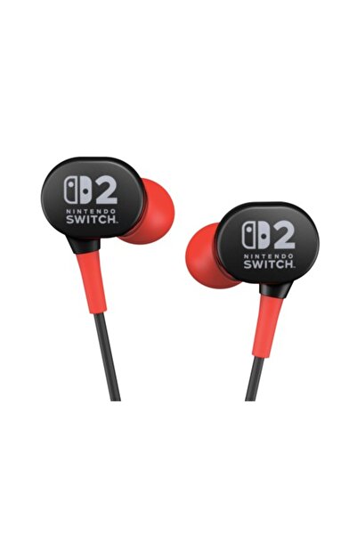 Powera Switch 2- Black Wired Earbuds