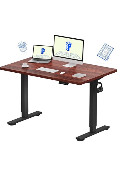 Mahmayi مكتب كهربائي قائم من فليكس سبوت بارتفاع قابل للتعديل، مقاس 120×75 سم ...