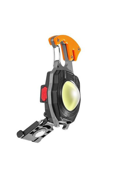 OEM Mini portable multifunctional keychain flashlight, torch, bottle opener, lighter