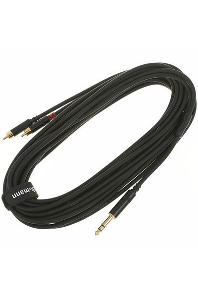 pro snake Cable RCA Jack 6.3mm stereo pro snake TPY 2060 JRR