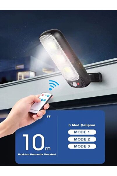 Premio Solar Panel Led Dış Mekan Aydınlatma Su Geçirmez Duvar Lambası Uzaktan...