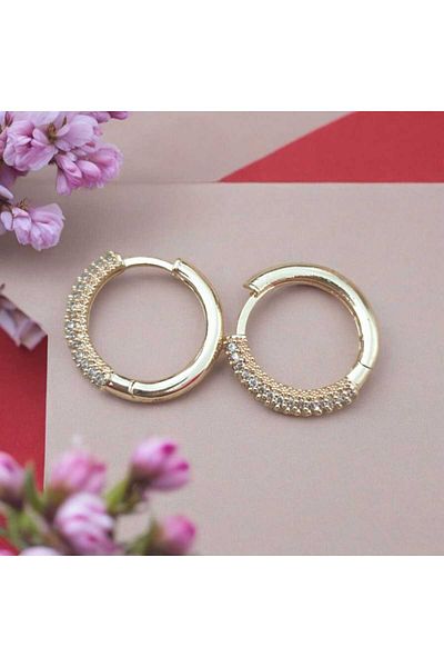 feyza collection Zircon Stone Ring Vip Steel Earrings