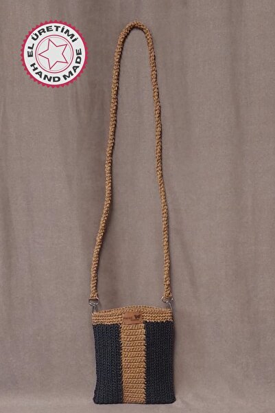 Uretti - Volkan 4975 6774 Handmade Paper Rope Shoulder Bag