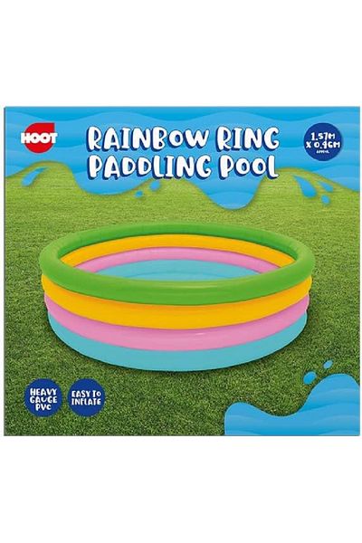 BESTWAY 4 Ring Rainbow Swimming Pool for kids