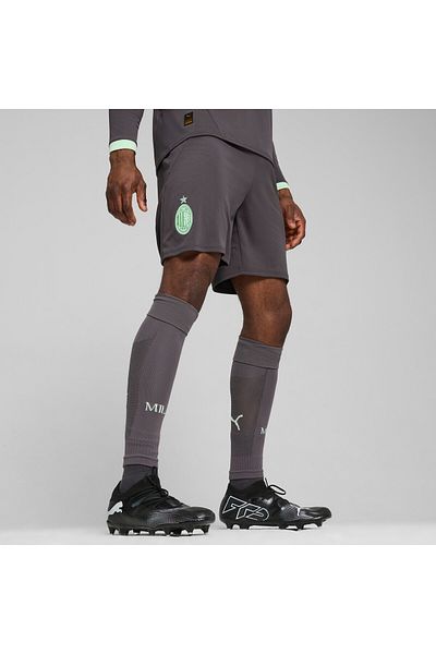 Puma Mens Ac Milan 24/25 Shorts - Gray