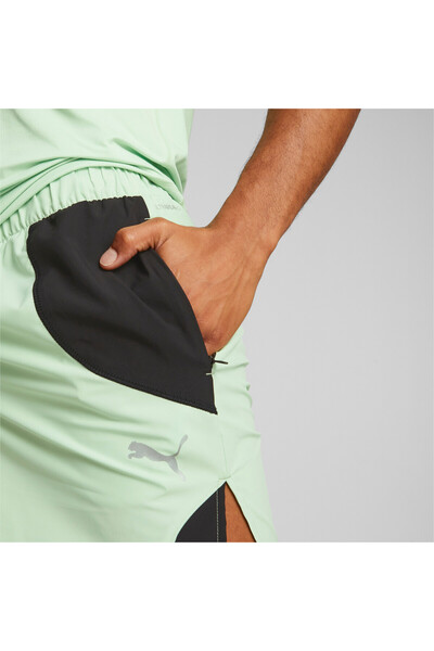 Puma Mens Run Ultraweave 7" Running Shorts - Green