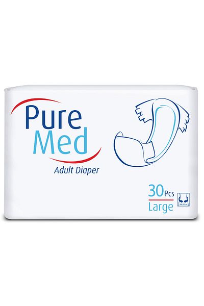 Pure Scutece medii pentru adulți, mari, set 30 bucăți
