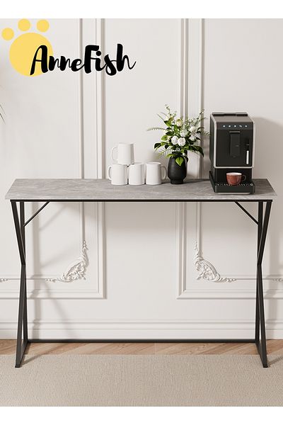 AnneFish Console Table Office Table Rustic Entryway Table Display Table Couch Hallway Entrance Living Room