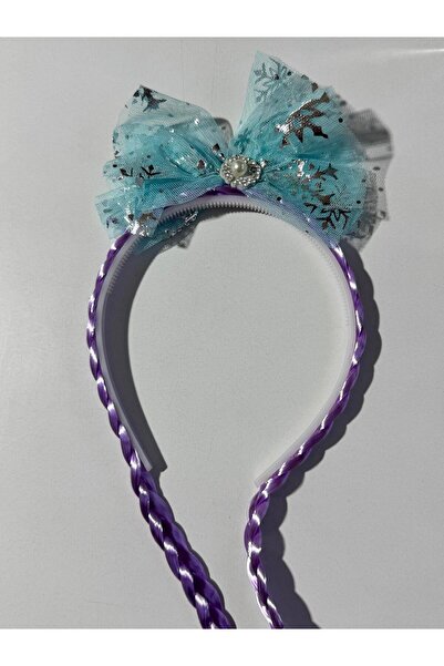 Motebarn Wear Дівчача корона та паличка Ельза, 2 предмети, фіолетові