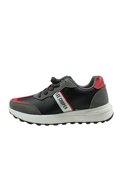 Lee Cooper Pantofi sport din piele ecologica, multicolor, marimea 35, BL, Lee Cooper