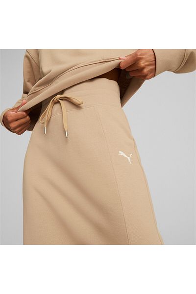 Puma Womens Her High-waist Skirt - Beige