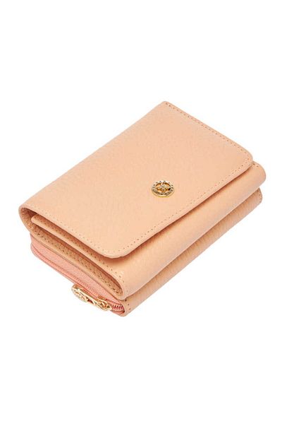 Tergan Nude Genuine Leather Women's Wallet - S1Cb00005798-T6A
