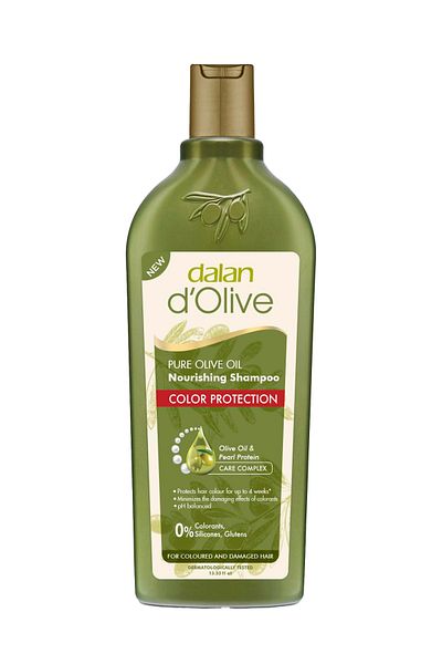 Dalan Șampon Dolive cu ulei de măsline, protector de culoare, 400 ml